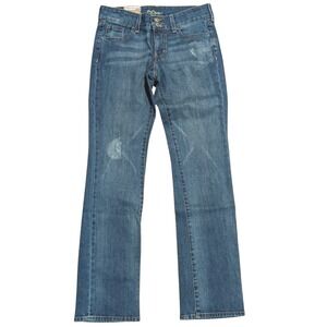 Old Navy Jeans Womens 4 Diva Bootcut Boot Leg Faded Distressed Denim NWT NEW